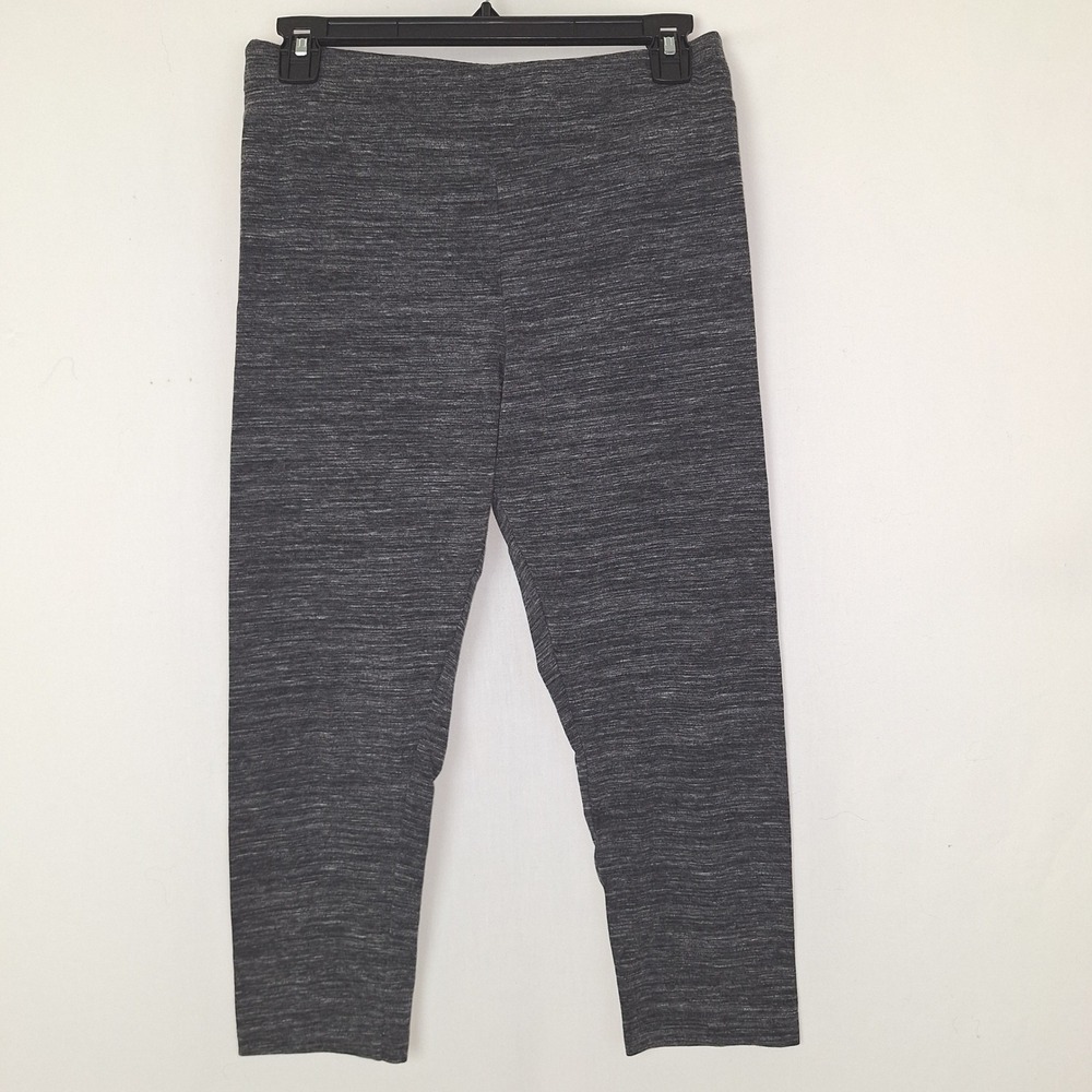 Y2K Retro Soft Girl Minimalist Layering Time and Tru Medium M 8-10 Grey Leggings